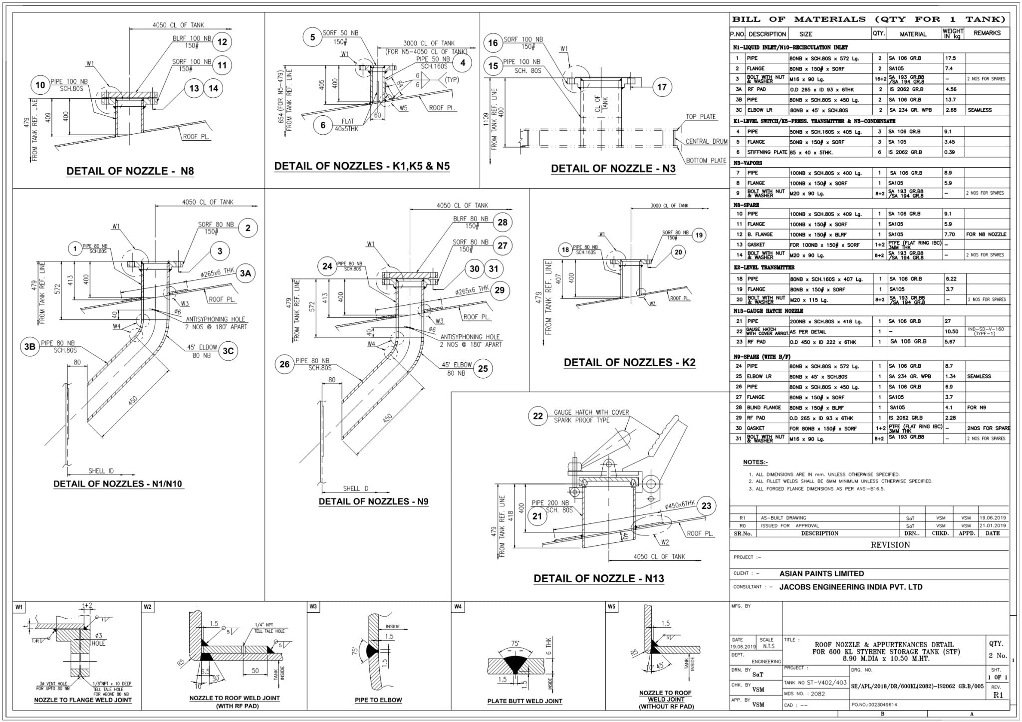 API 650 CONE ROOF STORAGE TANK-6